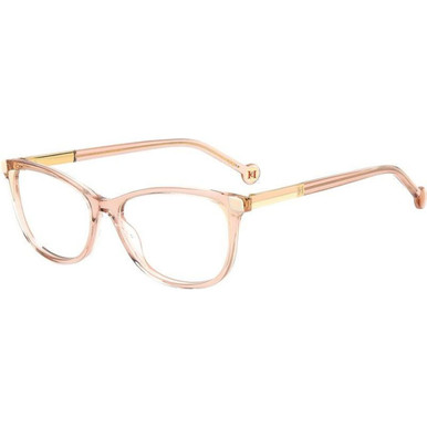 Carolina Herrera Glasses HER 0163 - Nude/Clear Lenses