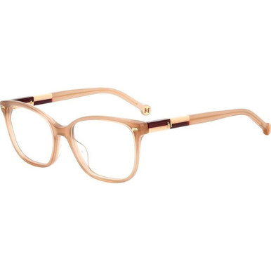 Carolina Herrera Glasses HER 0159/G - Burgundy Nude/Clear Lenses