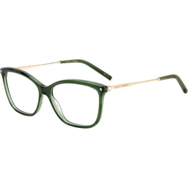Carolina Herrera Glasses HER 0154 - Green/Clear Lenses