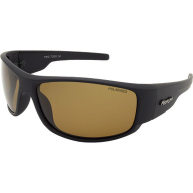 Matte Black/Brown Polarised Lenses