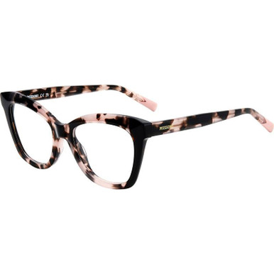Missoni Glasses MIS 0199 - Havana Pink/Clear Lenses