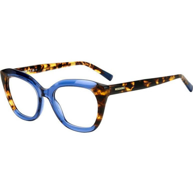 Missoni Glasses MIS 0157 - Blue Havana/Clear Lenses
