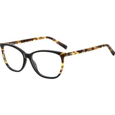 Missoni Glasses MIS 0155 - Black Havana/Clear Lenses