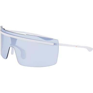 Matte Football Grey/Silver Mirror Lenses
