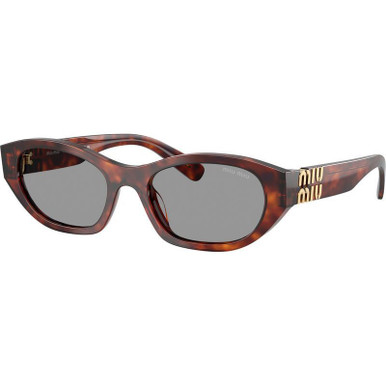 【送料,関税込】MIU MIU サングラス MUA03S Shop the Miu Miu MUA03S Sunglasses Honey Havana/Light Purple