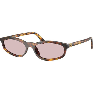 Honey Havana/Pink Lenses