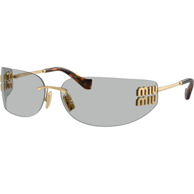 Miu Miu MUA51S - Gold/Light Grey Lenses