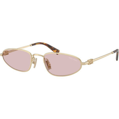 Pale Gold/Pink Lenses