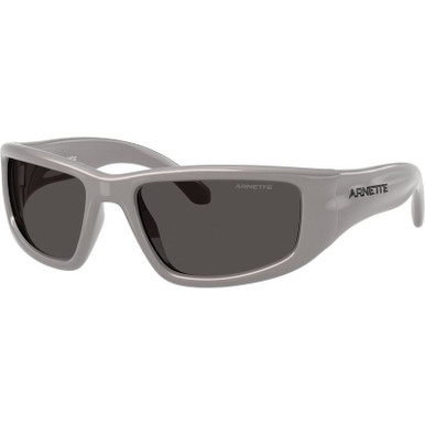 Metallic Silver/Dark Grey Lenses