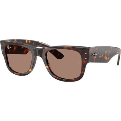 Havana/Light Violet Glass Lenses