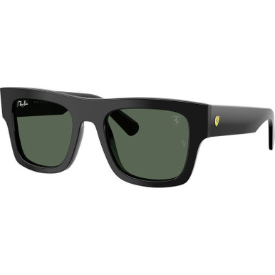 Black/Dark Green Lenses
