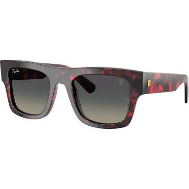 Ray-Ban RB2217M - Red Havana/Grey Gradient Lenses