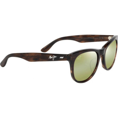 Shiny Melange Brown and Classic Havana/Maui HT Glass Polarised Lenses