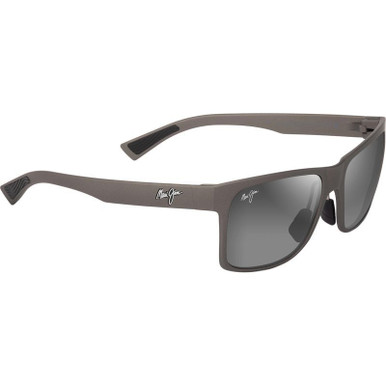 Maui Jim Ho'opili, Matte Metallic Grey/Neutral Grey Glass Polarised Lenses