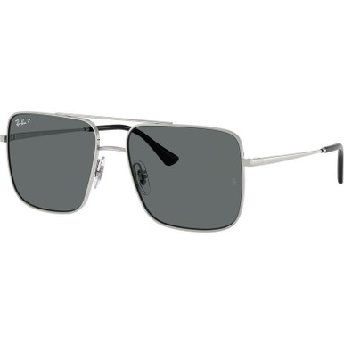 Silver/Dark Grey Polarised Lenses 56 Eye Size