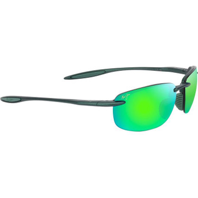 Matte Metallic Green/Maui Green Mirror Polarised Lenses