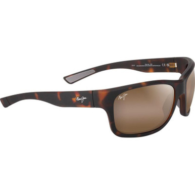 Matte Dark Havana/HCL Bronze Glass Polarised Lenses