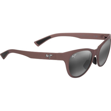Matte Metallic Dark Rose/Neutral Grey Glass Polarised Lenses
