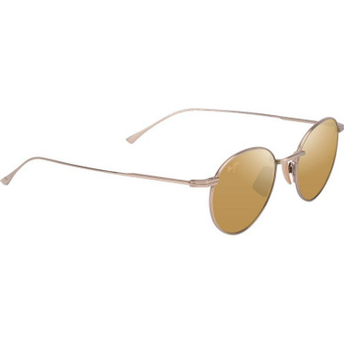 Matte Bronze/Hawaii Glow Gold Mirror Polarised Lenses