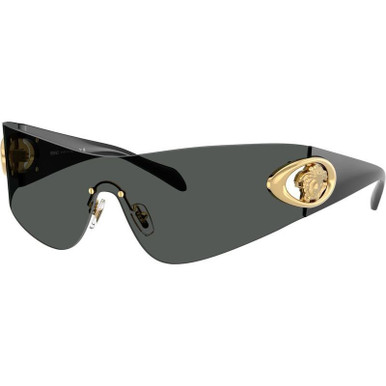 Black and Gold/Dark Grey Lenses
