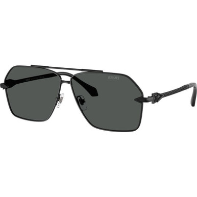Versace VE2284 - Matte Black/Dark Grey Lenses