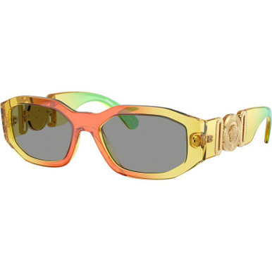 Red, Yellow and Green Gradient/Grey Lenses