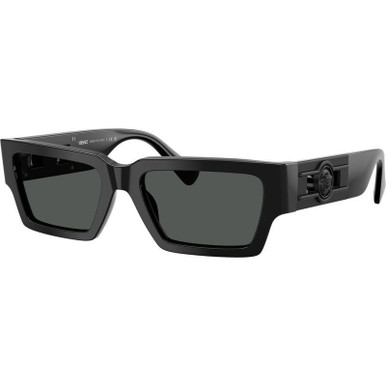 Versace VE4459 - Black/Dark Grey Lenses