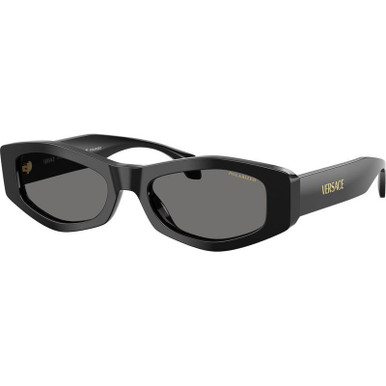 Black/Dark Grey Polarised Lenses