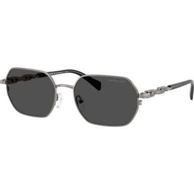 Shiny Gunmetal/Dark Grey Lenses