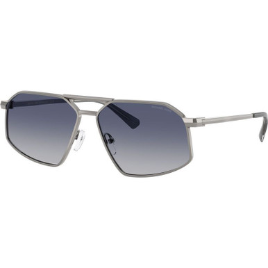 Michael Kors Mar Vista MK1167 - Shiny Gunmetal/Blue Gradient Lenses