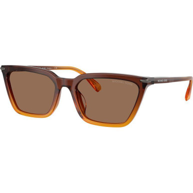Michael Kors Everglades MK2250U - Amber Gradient/Brown Lenses