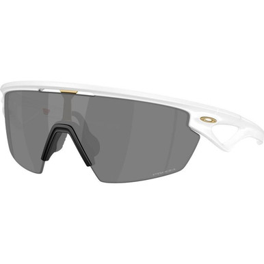 Matte White/Prizm Black Lenses