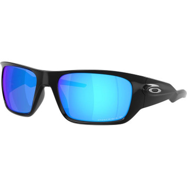 Polished Black/Prizm Sapphire Polarised Lenses