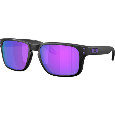 Matte Black/Prizm Violet Lenses