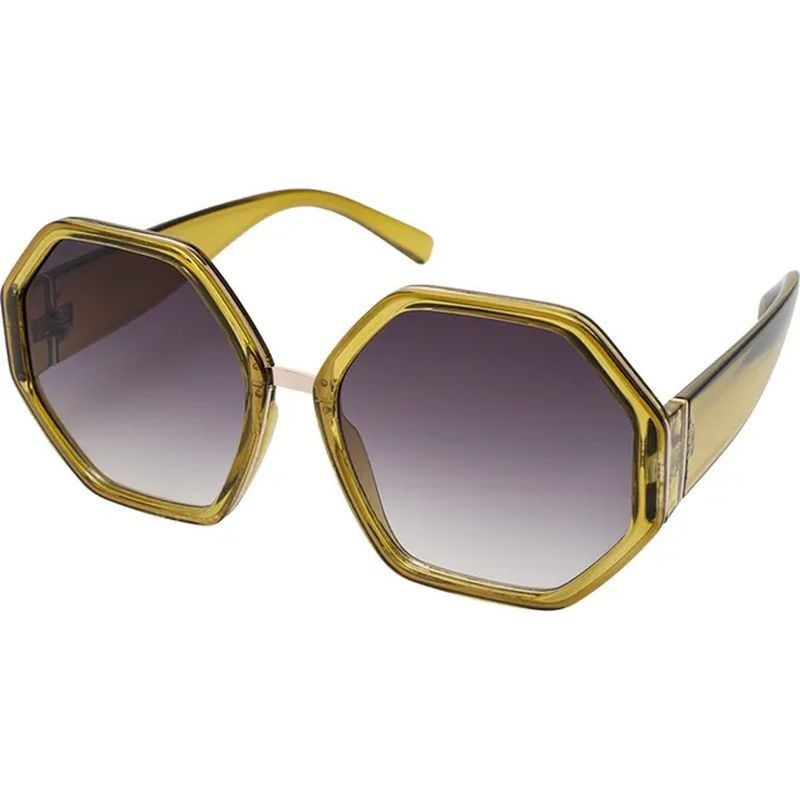 JS Eyewear 7746 Mustard/Smoke Gradient Lenses