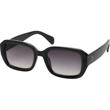 JS Eyewear 7809 - Crystal Black/Smoke Gradient Lenses