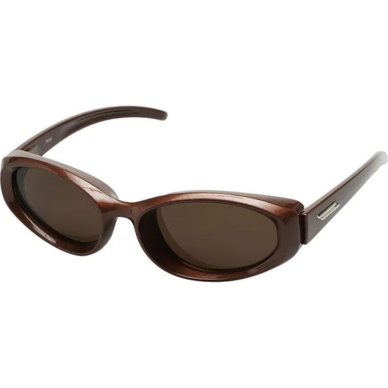 JS Eyewear 7804 Metallic Brown/Brown Lenses