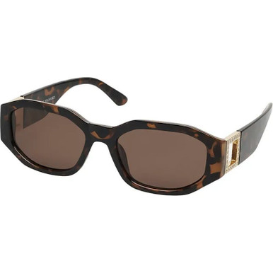 JS Eyewear 6319 - Tortoiseshell/Brown Polarised Lenses