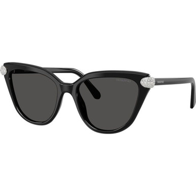 Swarovski SK6039 - Black/Dark Grey Lenses
