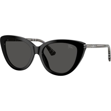 Burberry BE4457 - Black/Dark Grey Lenses