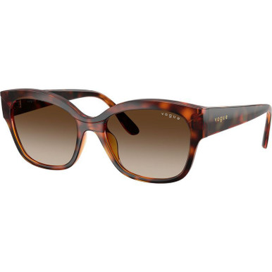 Dark Havana/Brown Gradient Lenses