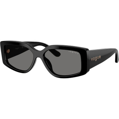 Black/Dark Grey Polarised Lenses