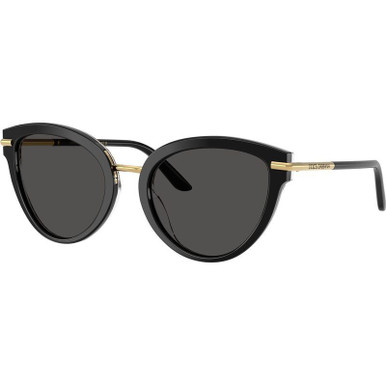 Top Black on Leopard/Dark Grey Lenses
