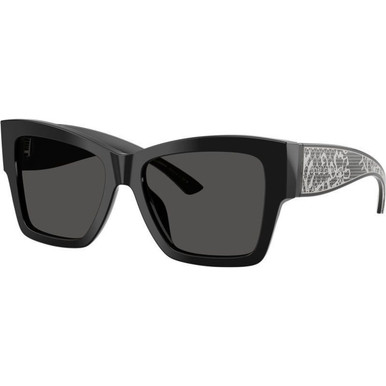 Dolce & Gabbana DG4493 - Black/Dark Grey Lenses