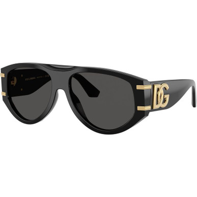 Dolce & Gabbana DG4499 - Black/Dark Grey Lenses