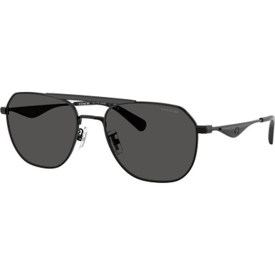 Coach HC7178 - Satin Black/Grey Lenses