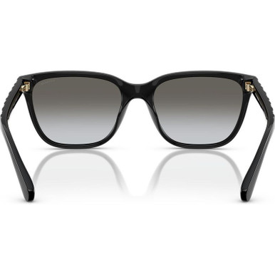 Shop the Coach HC8429D Sunglasses Black/Grey | Afterpay display picture 1