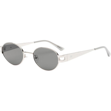 Silver and Milky Sage/Grey Lenses