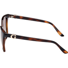 Shop Guess GU00191 Sunglasses Dark Havana/Brown Polarised display picture 1
