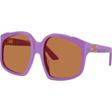 Miu Miu MUA07S - Violet/Brown Lenses